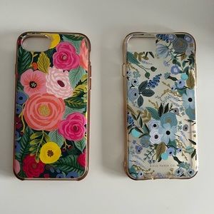 Rifle Paper IPhone 8 cases 2 pack